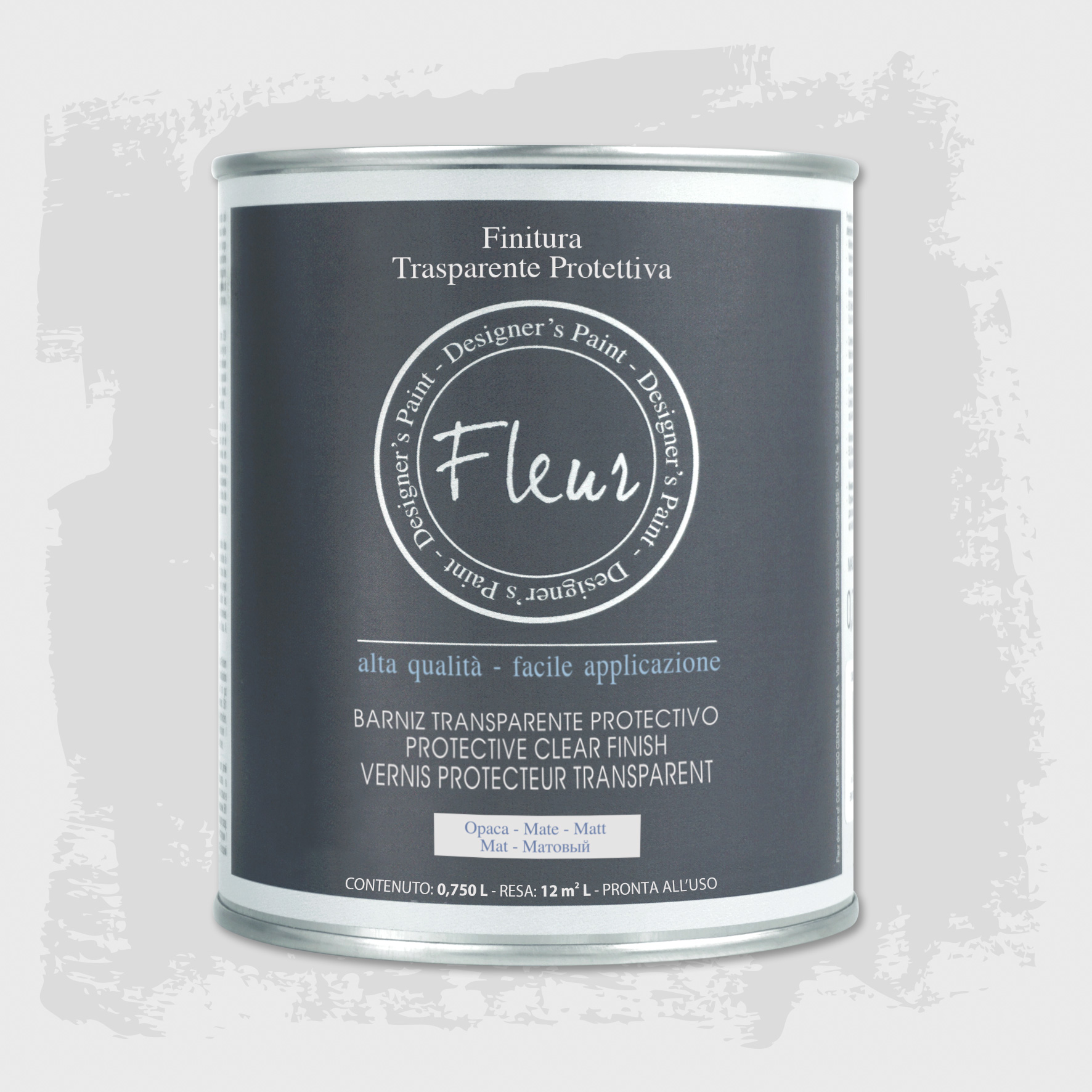 Vernice Sintetica Capacità 750 Ml Finitura Satinata Perfetta Per La